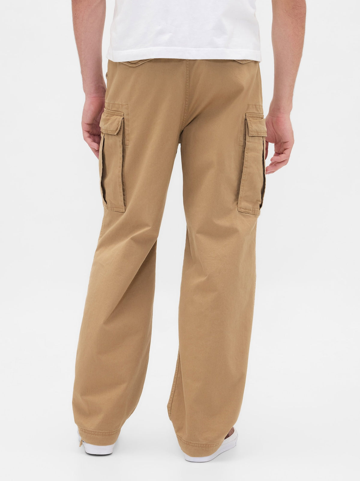 Kahverengi Baggy Kargo Pantolon