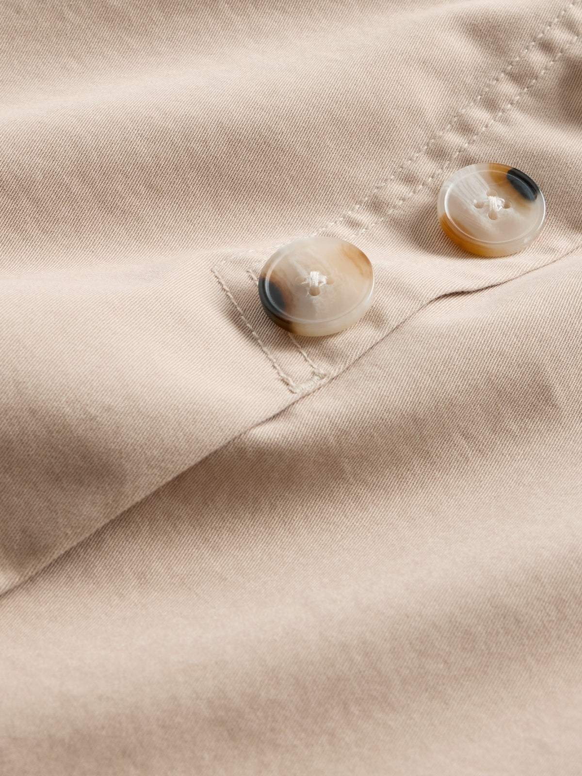 Bej Gapstudio Twill Sailor Şort Etek
