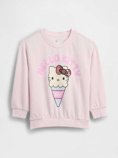 Açık Pembe Vintagesoft Hello Kitty Sweatshirt