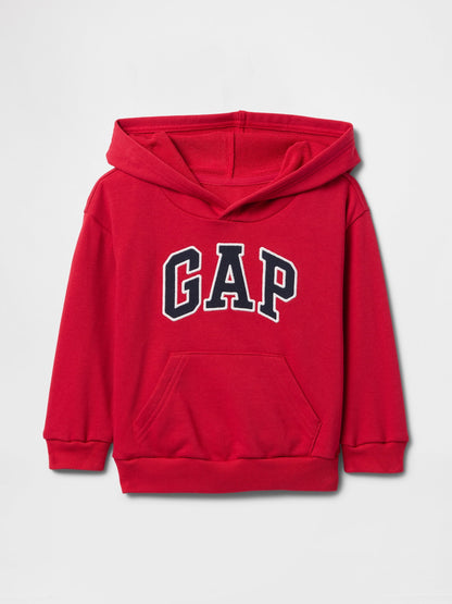 Kırmızı Gap Logo Relaxed Havlu Kumaş Sweatshirt