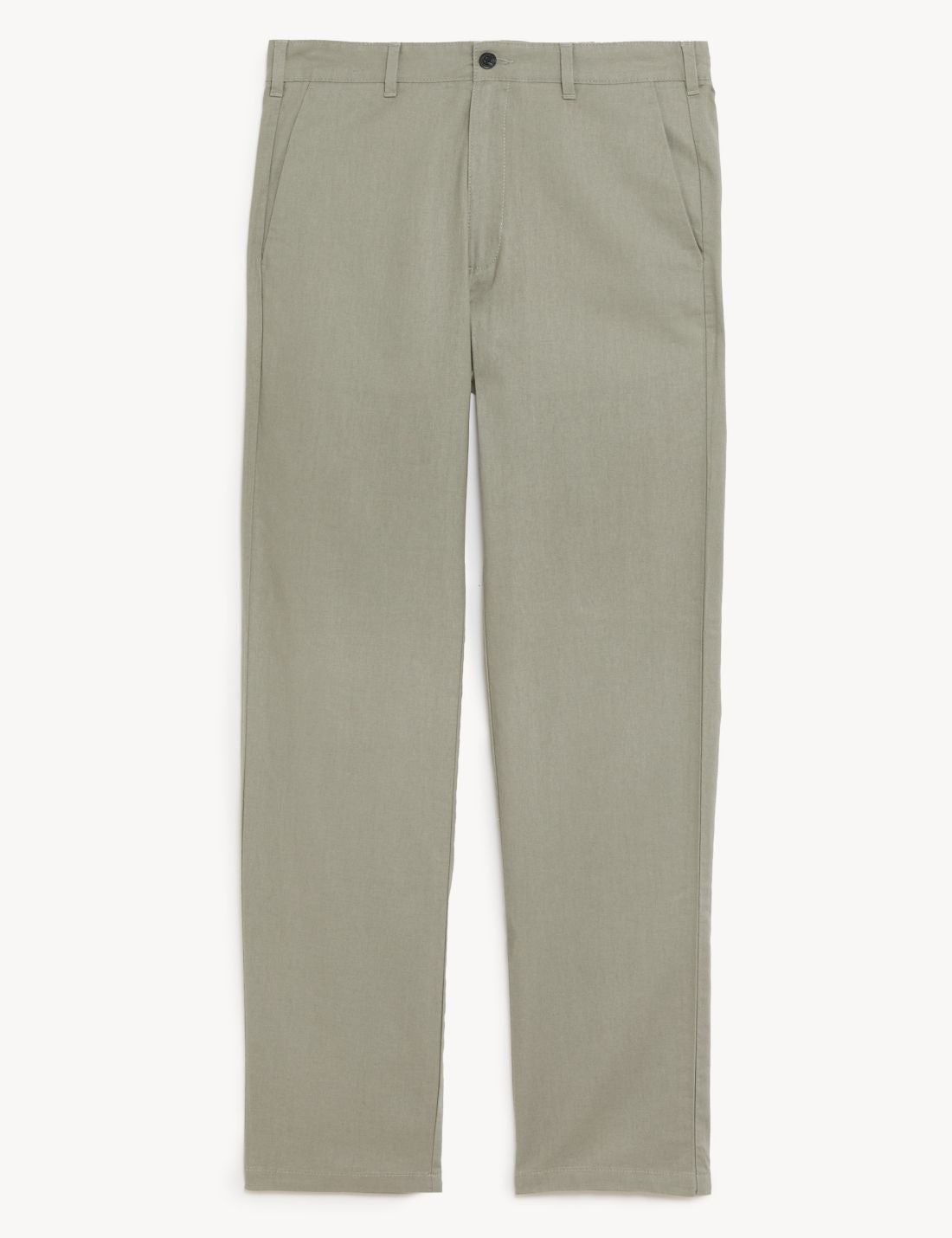 Regular Fit Keten Pantolon