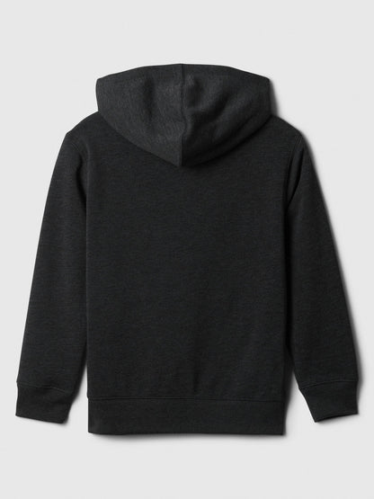Siyah Gap Logo Fleece Sweatshirt