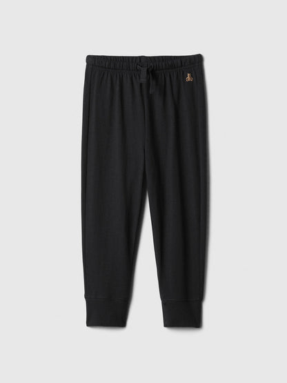 Siyah Brannan Bear Işlemeli Pull-on Jogger Eşofman Altı