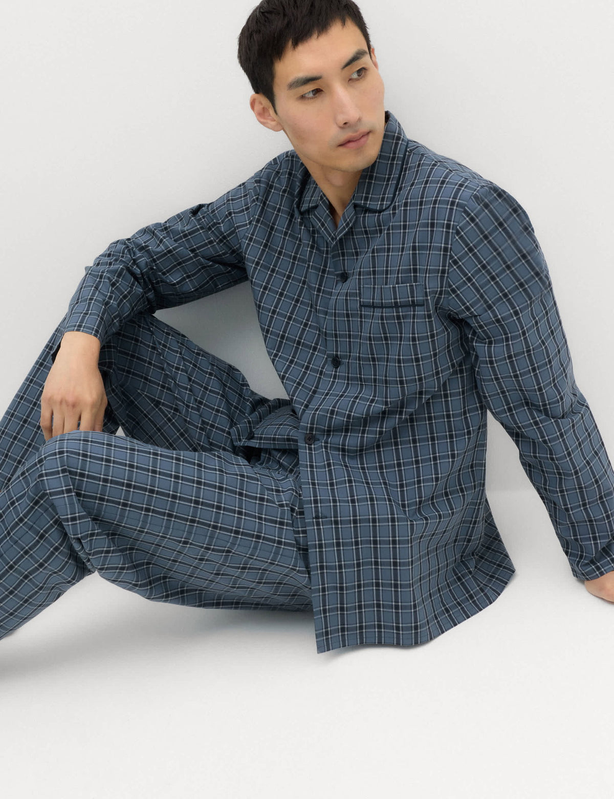 Klasik Ekose Pijama Takımı
