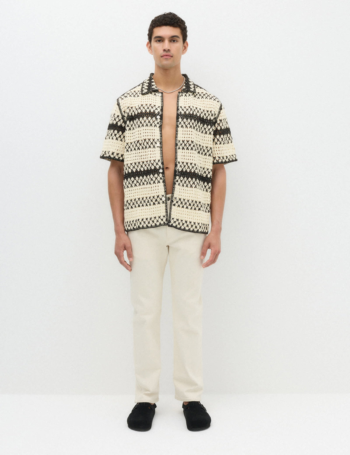 Relaxed Fit Triko Polo Yaka Üst