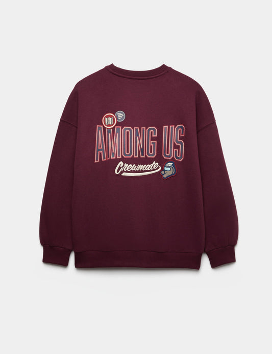 Among Us Baskılı Sweatshirt