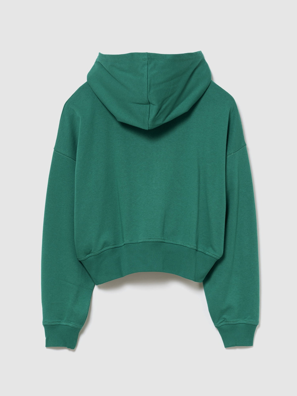 Yeşil Fransız Havlu Kumaş Oversized Gap Logo Fermuarlı Sweatshirt