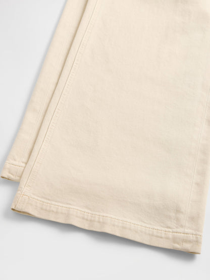 Açık Pembe High Rise Stride Wide-leg Jean Pantolon