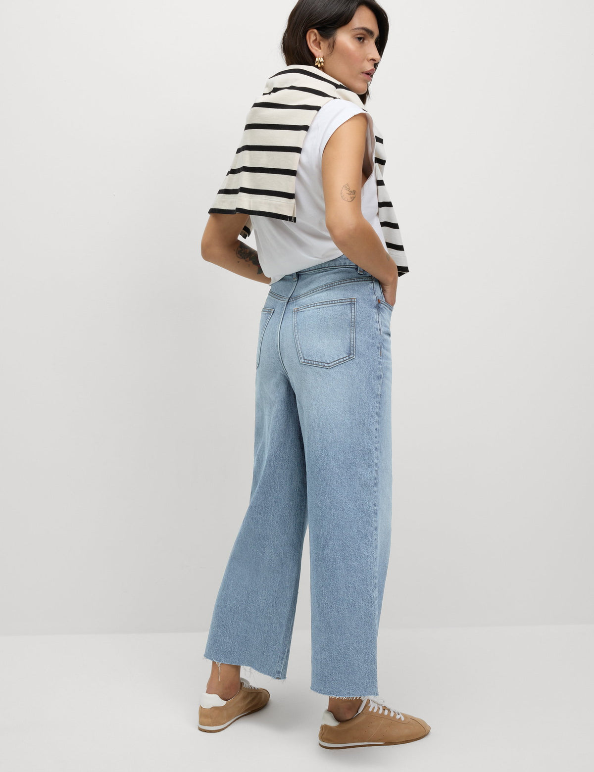 Wide Leg Crop Jean