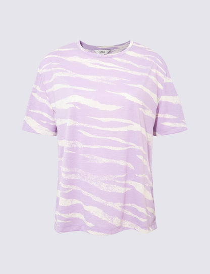 Relaxed Fit Kısa Kollu T-shirt
