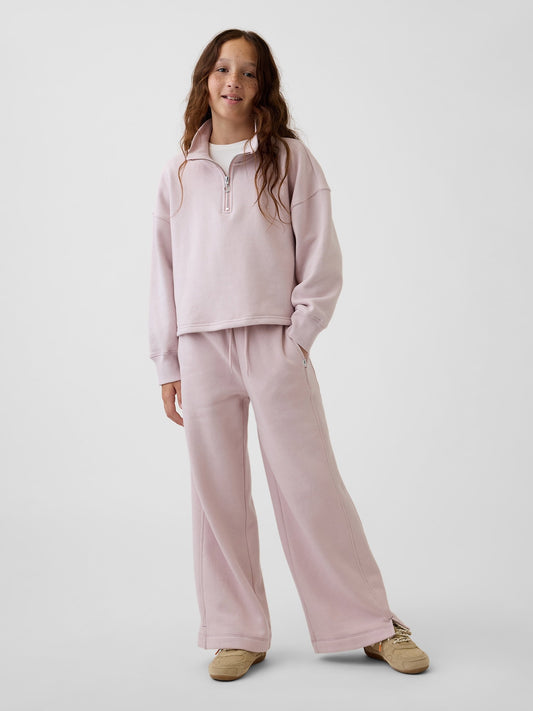 Pembe Vintagesoft Baggy Varsity Pantolon