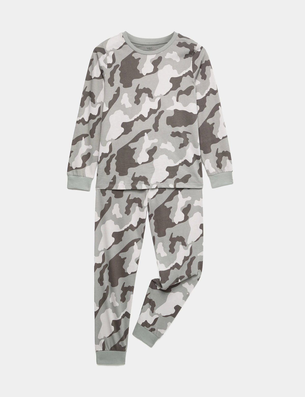 Kamuflaj Desenli Pijama Takımı