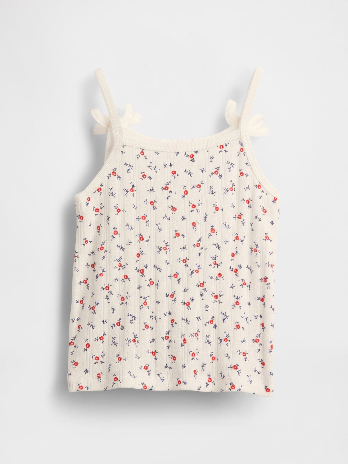 Krem Pointelle Askılı Atlet