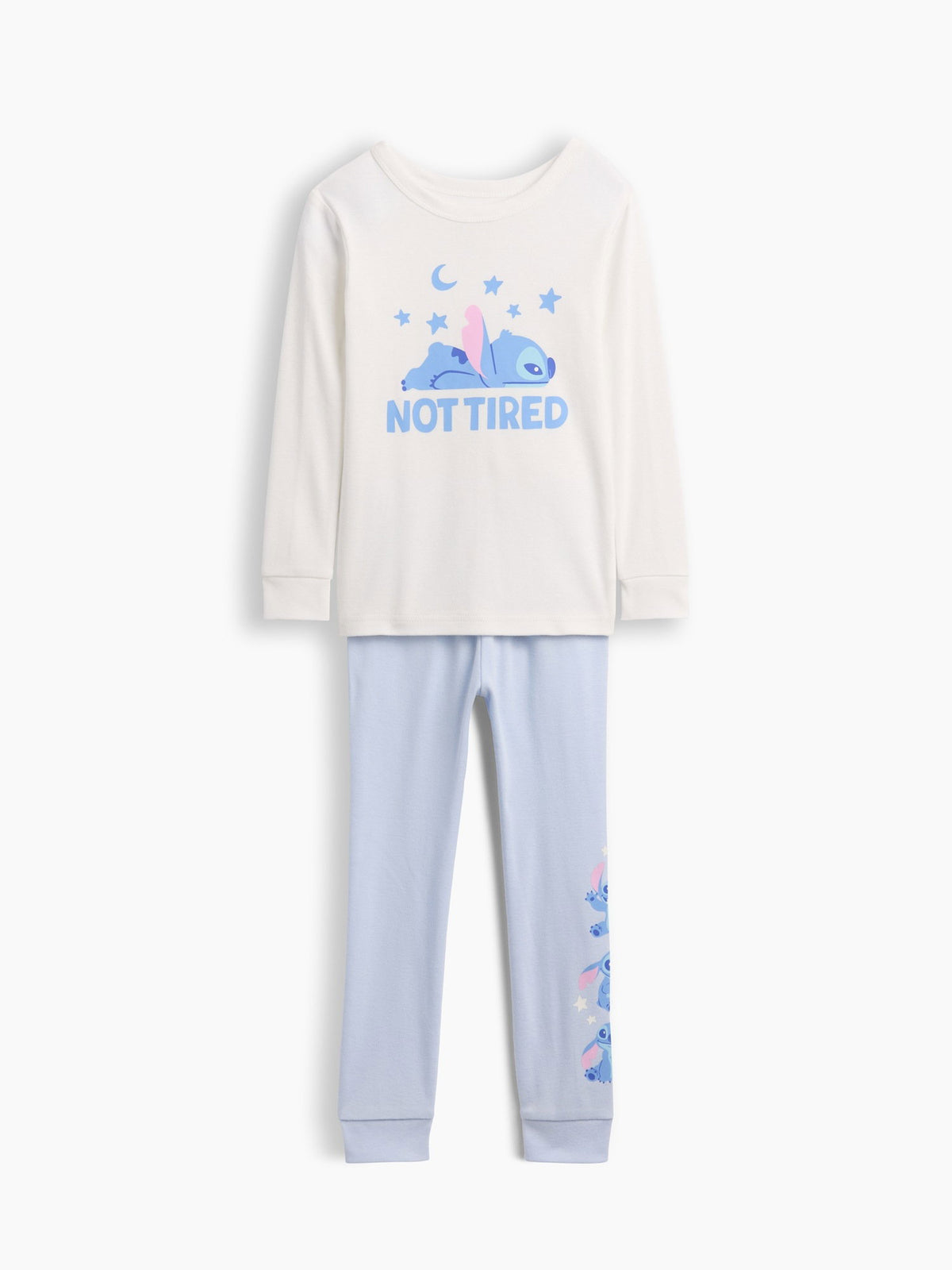 Açık Mavi Disney Lilo Ve Stitch Pijama Takımı