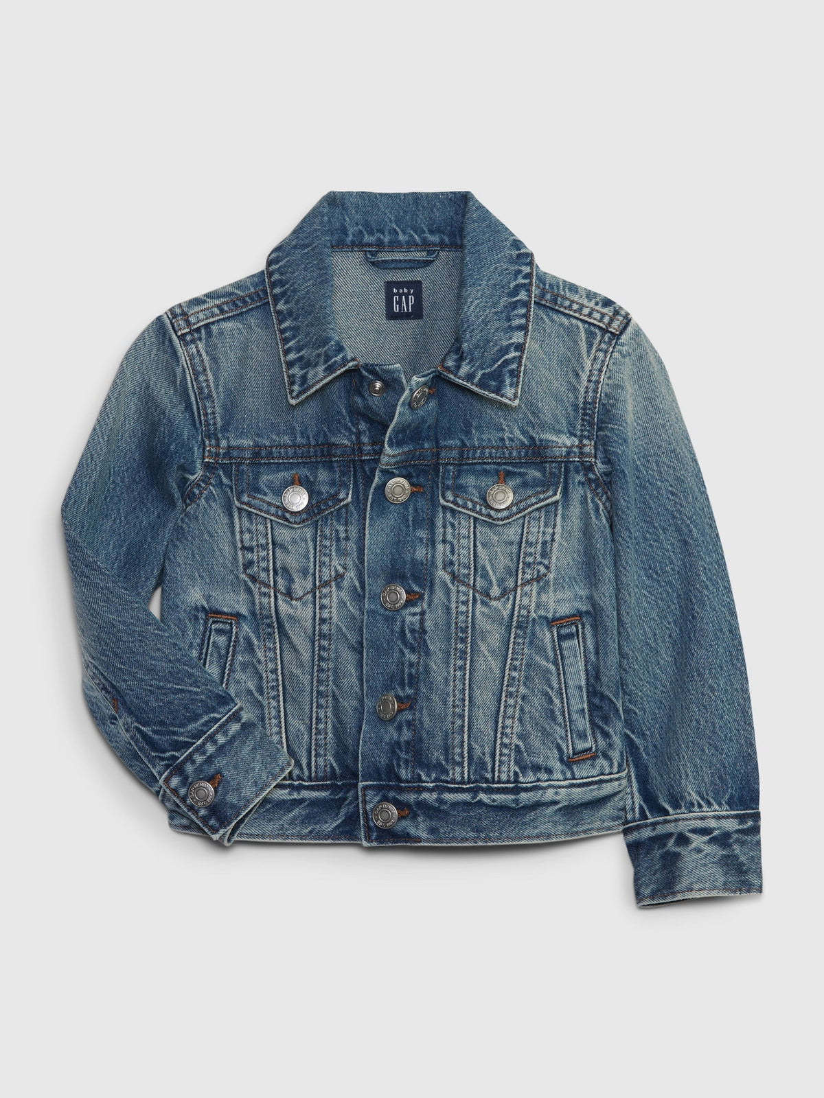 Lacivert Icon Denim Ceket