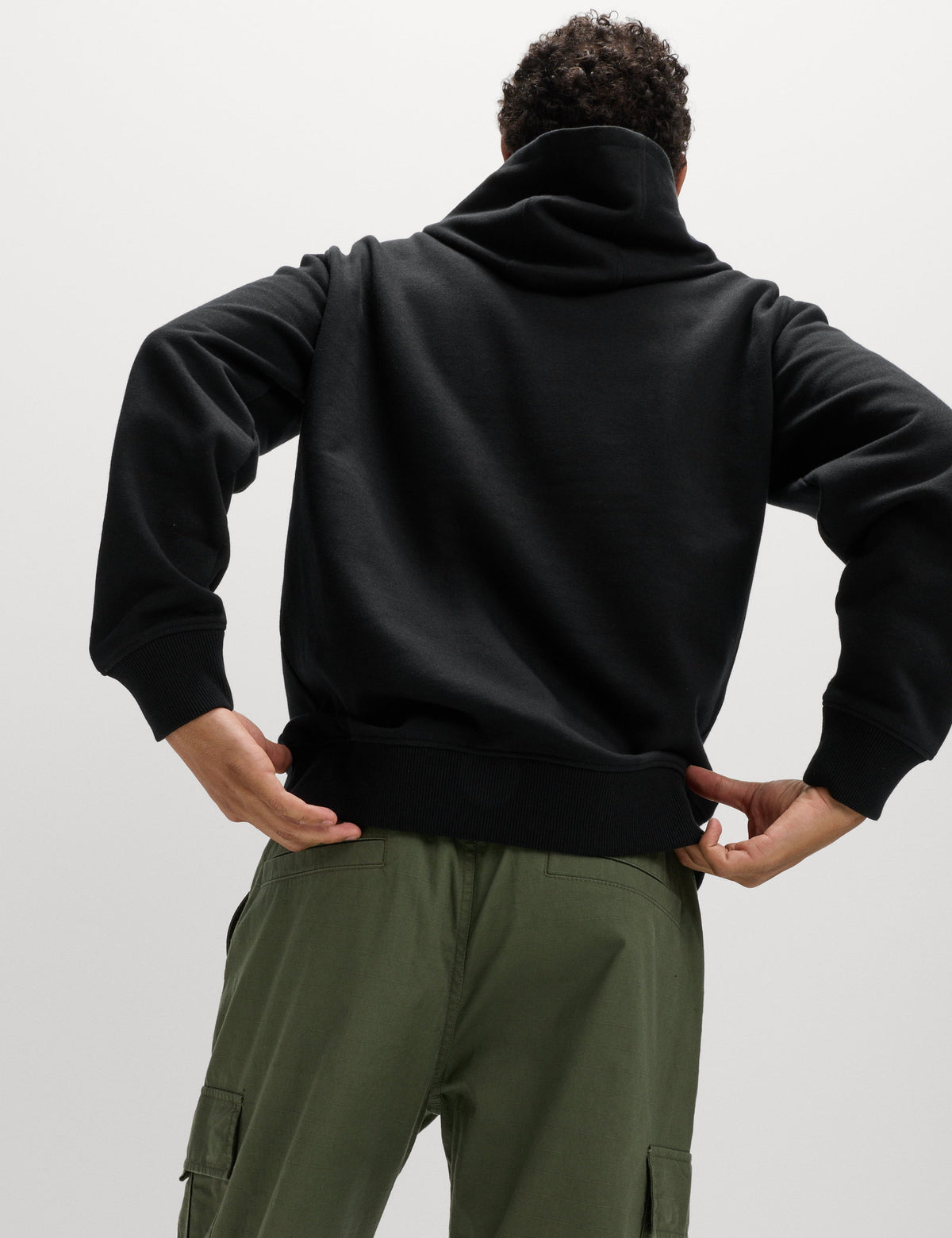 Pamuk Karışımlı Kapüşonlu Sweatshirt