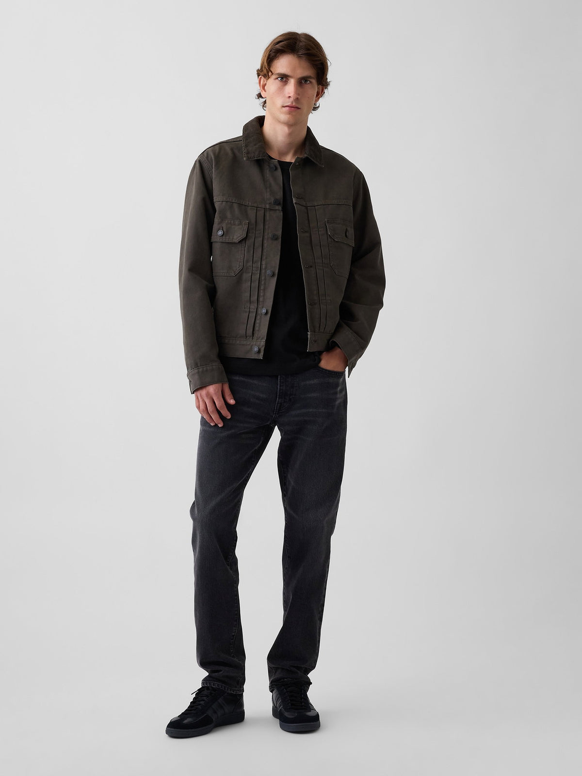 Siyah Heavyweight Relaxed T-shirt