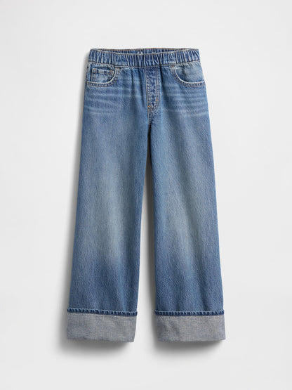 Mavi Low Rise Easy Wide-leg Baggy Jean