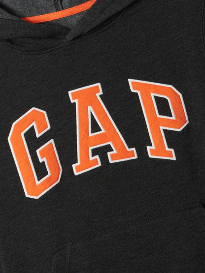 Siyah Gap Logo Fleece Sweatshirt