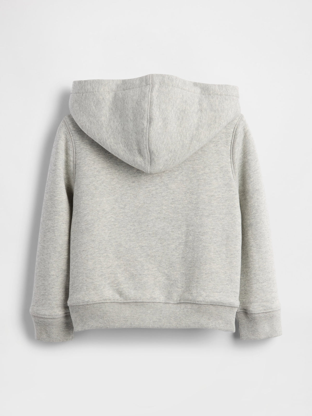 Gri Babygap Logolu Sherpa Fermuarlı Sweatshirt