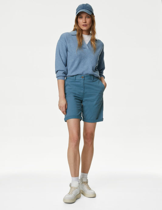 Regular Fit Chino Şort