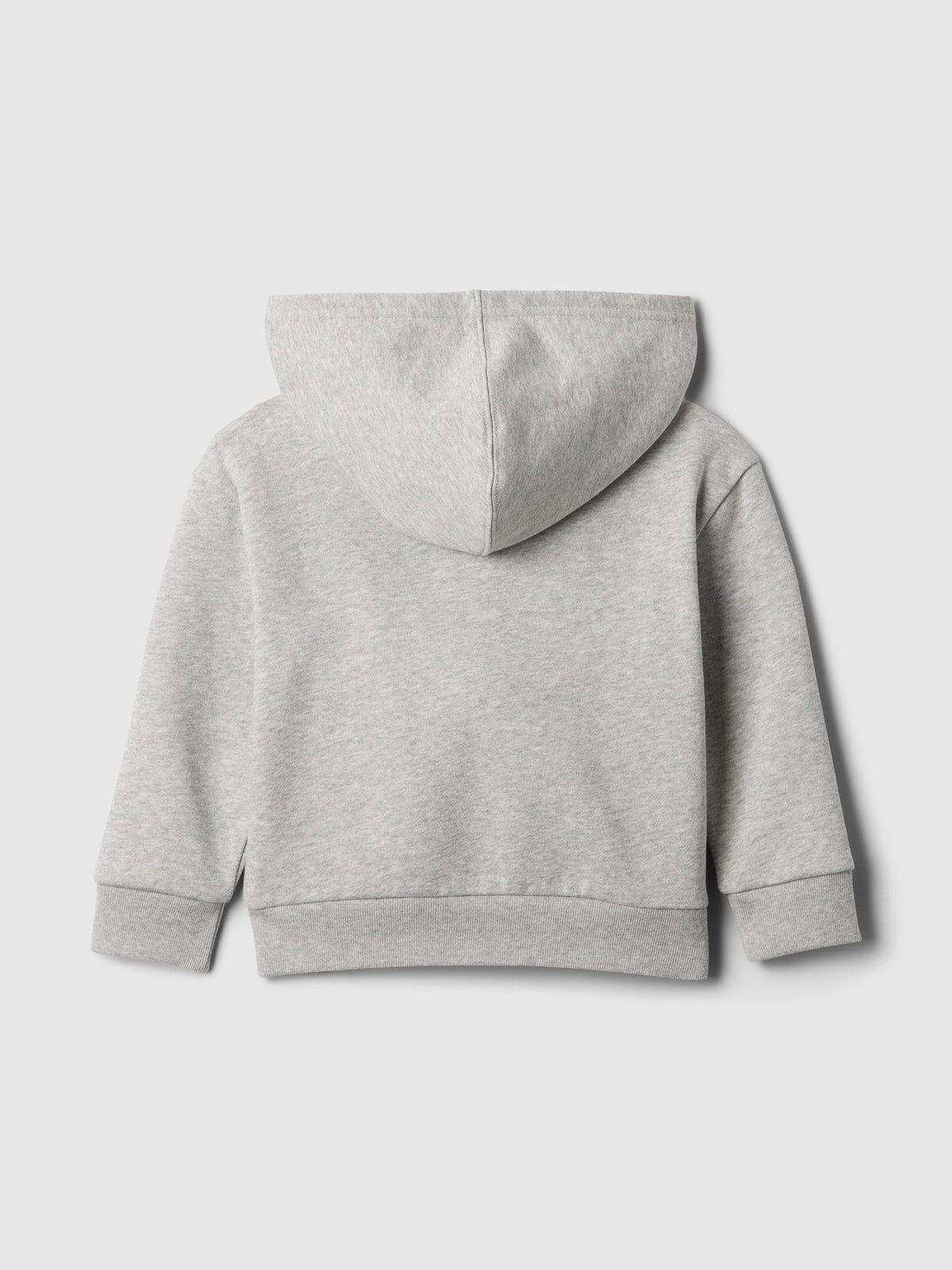 Gri Gap Relaxed Logo Fermuarlı Sweatshirt