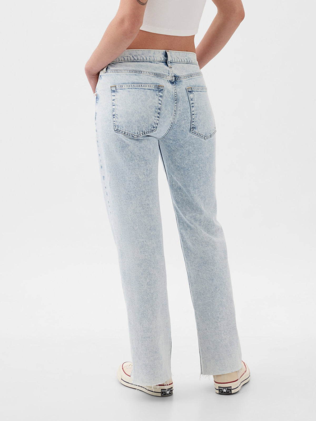 Mavi Mid Rise '90s Loose Jean Pantolon