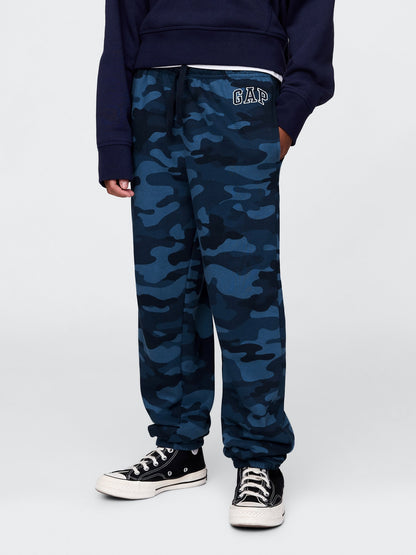 Lacivert Relaxed Gap Logo Eşofman Altı