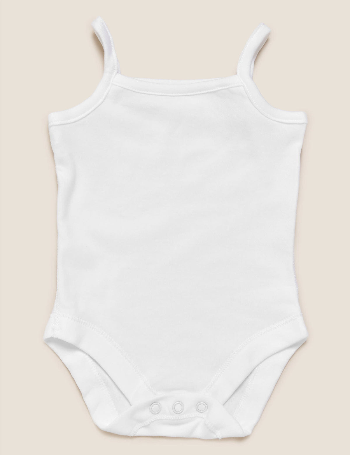 Saf Pamuklu 5'li Askılı Bodysuit (0-3 Yaş)