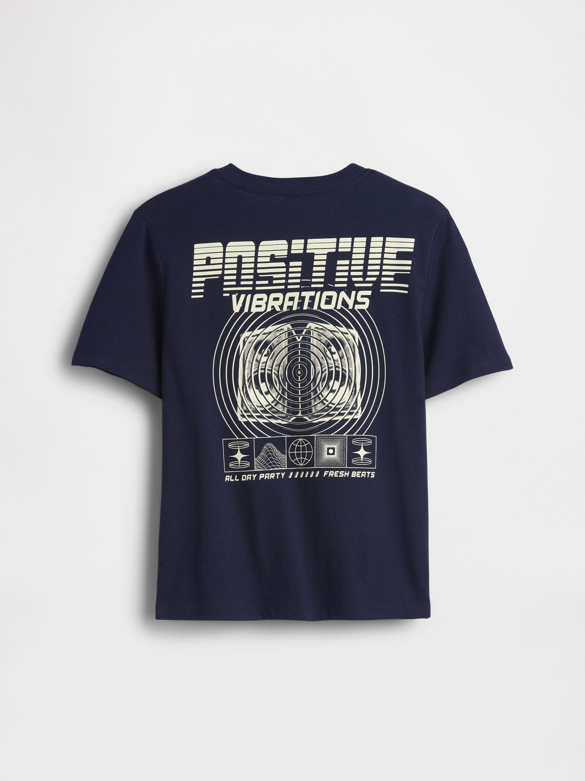 Sarı Grafik Baskılı T-shirt