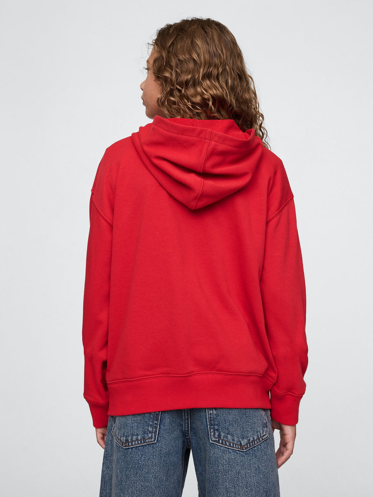Mavi Gap Logo Relaxed Fermuarlı Sweatshirt