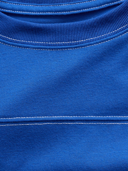 Lacivert Recycled Colorblock Pijama Takımı
