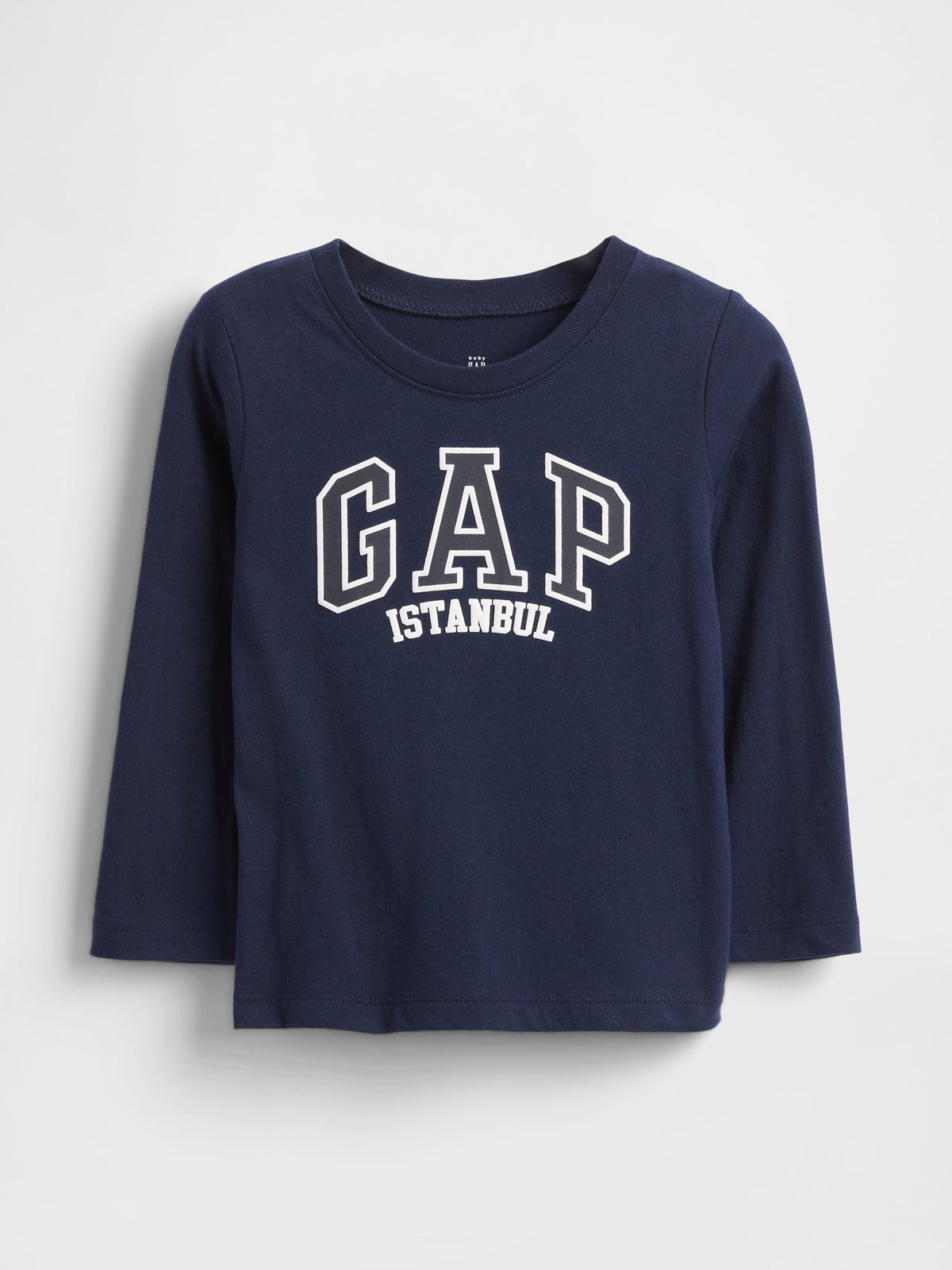 Lacivert Gap Istanbul Logo T-shirt