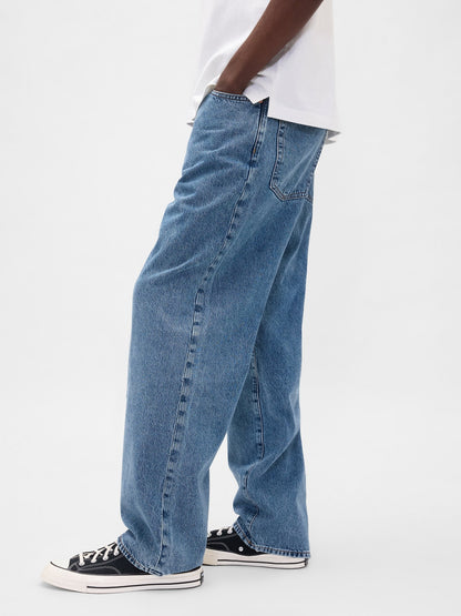 Mavi Baggy Jean Pantolon