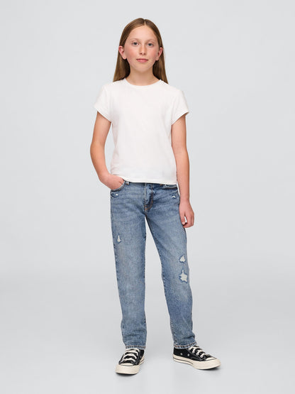 Mavi Distressed Girlfriend Washwell™ Jean Pantolon