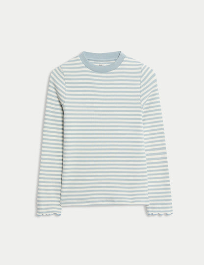Pamuklu Uzun Kollu T-shirt