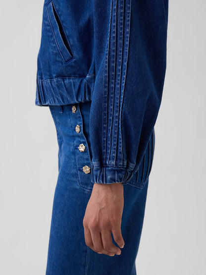 Mavi Gap × Hfr Denim Pintuck Ceket By Atelier Ndigo