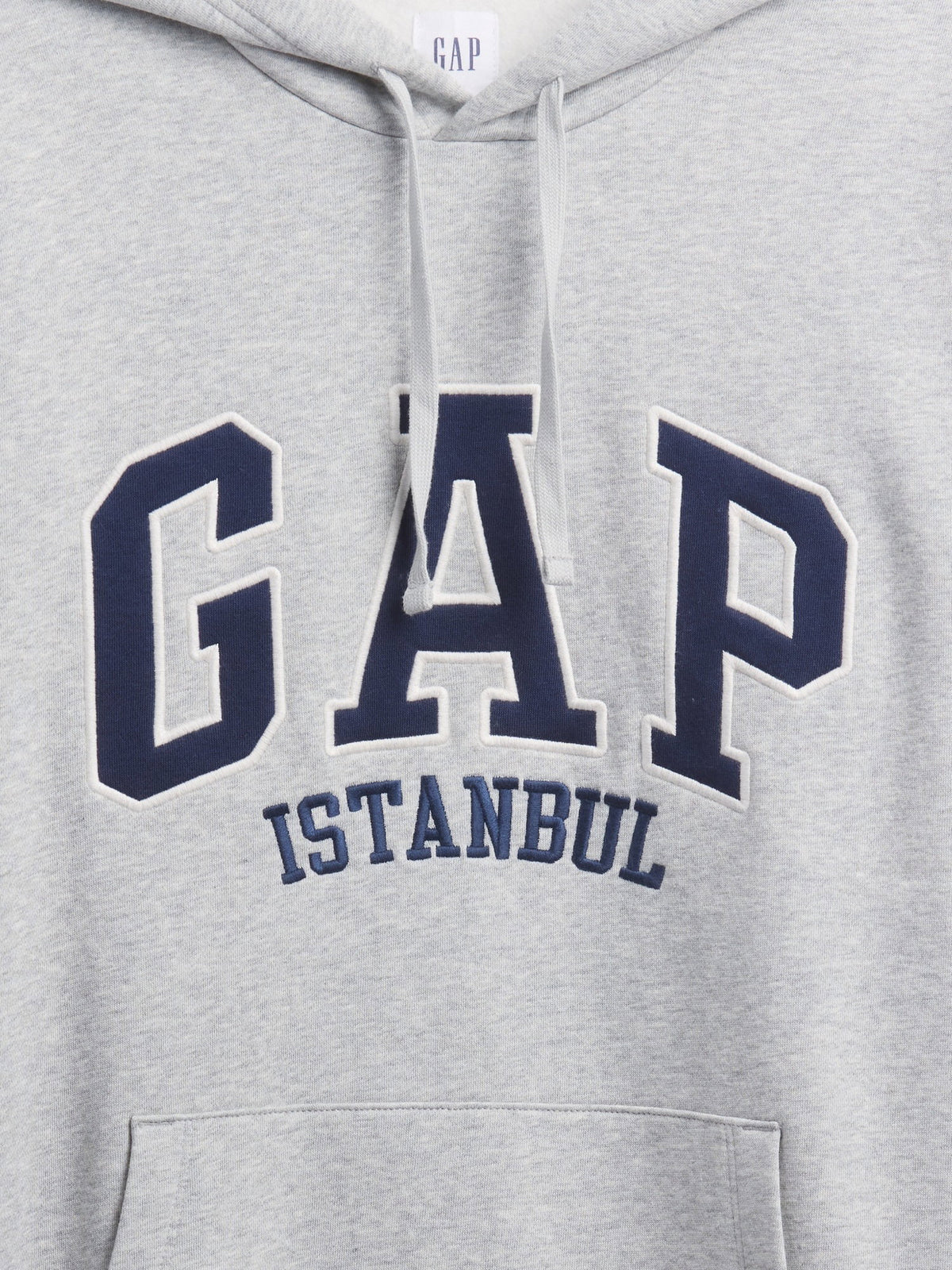 Gri Relaxed Gap Istanbul Logo Sweatshirt