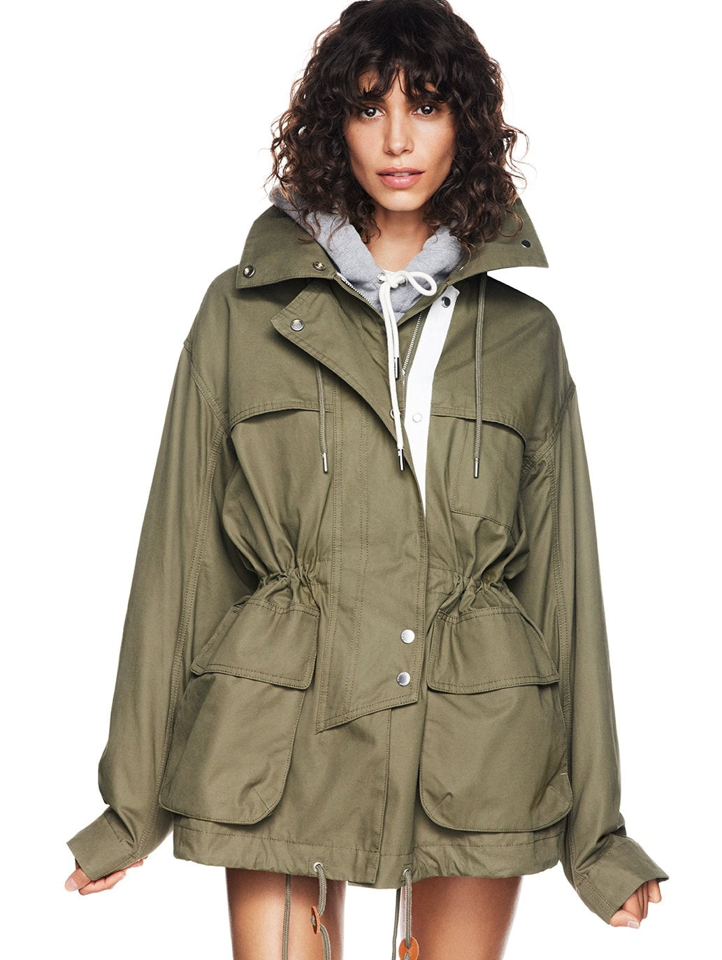 Haki Gap × Victoria Beckham Parka Ceket