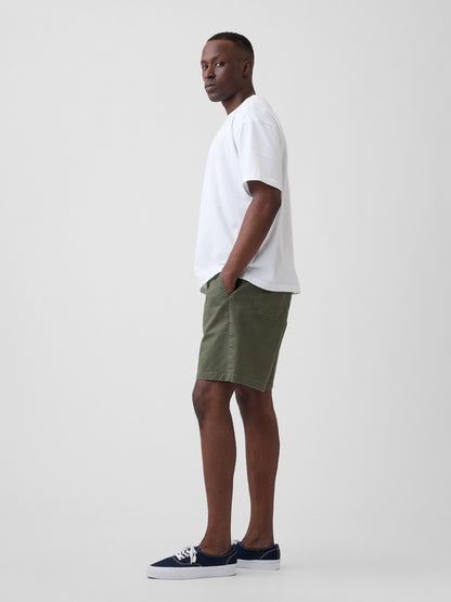 Açık Kahverengi 7 Essential Pull-on Khaki Şort