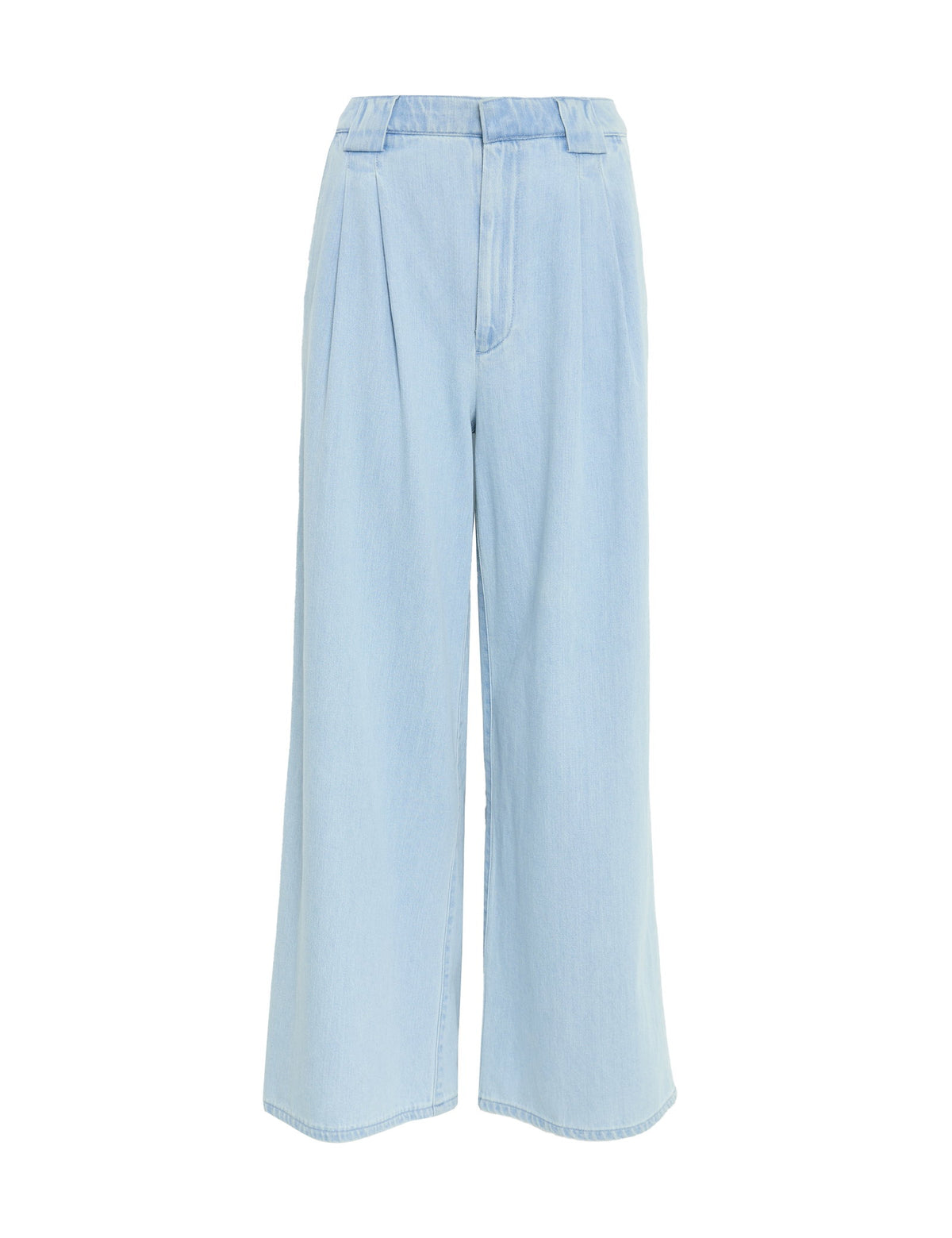 Yüksek Bel Tailored Wide Leg Jean