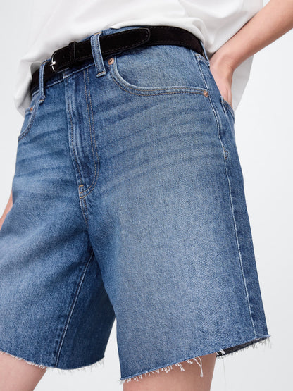 Mavi 8 Mid Rise '90s Loose Denim Bermuda Şort