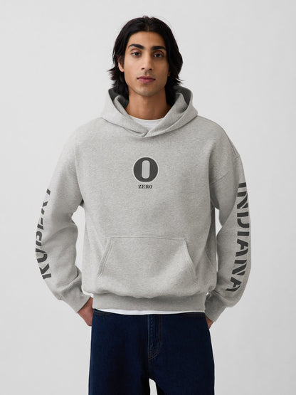 Gri Robert Indiana Vintagesoft Grafik Sweatshirt