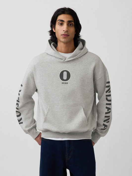 Gri Robert Indiana Vintagesoft Grafik Sweatshirt