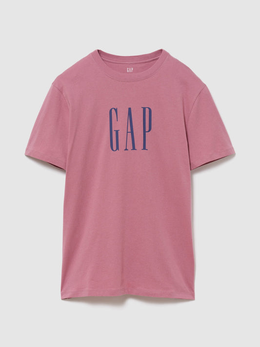 Koyu Pembe Everyday Soft Relaxed Grafik Baskılı T-shirt