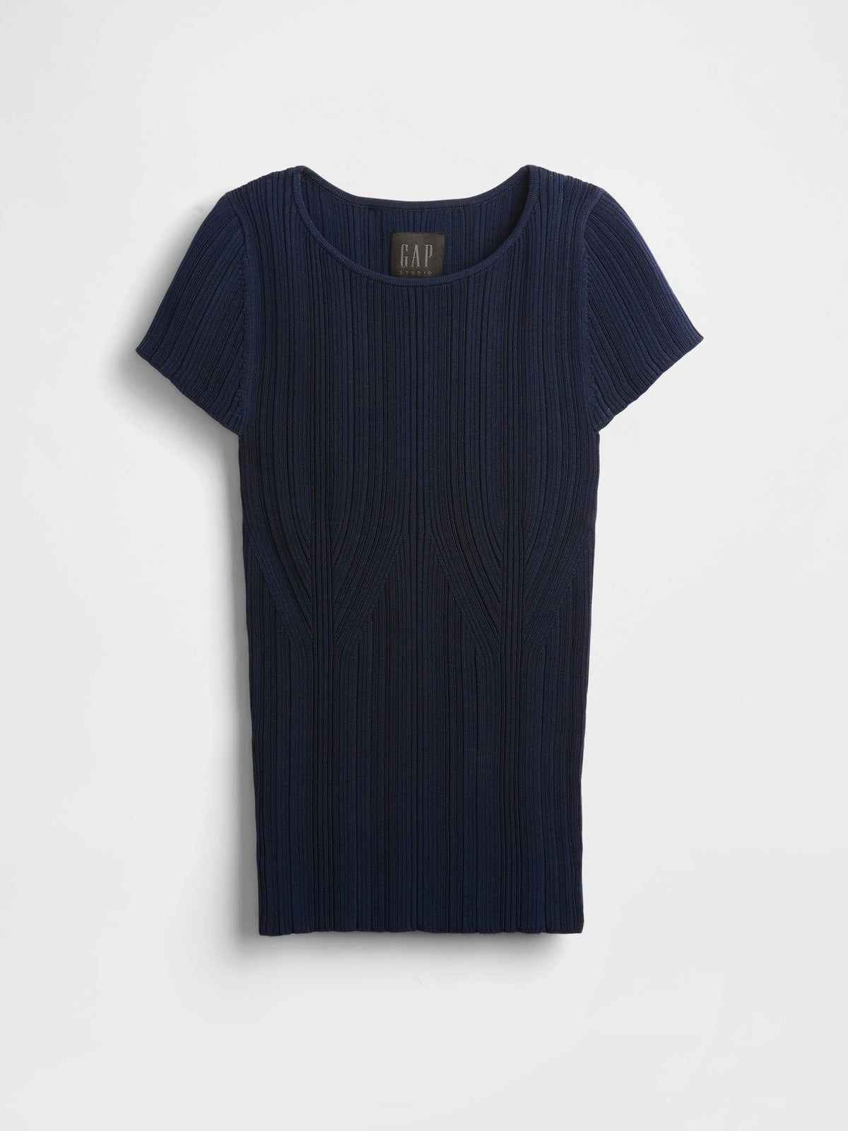 Lacivert Gapstudio Rib T-shirt