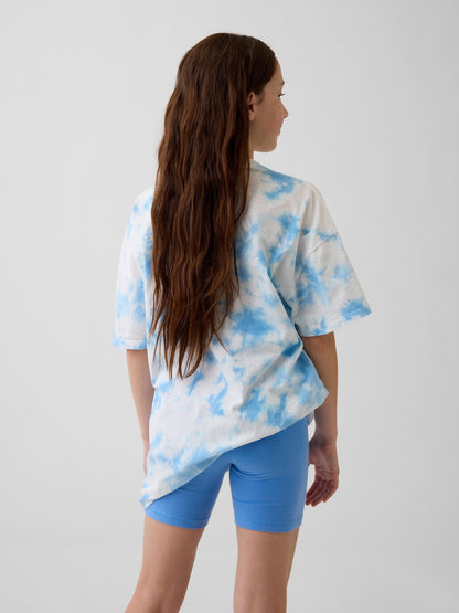 Açık Mavi Ford Bronco Oversized T-shirt