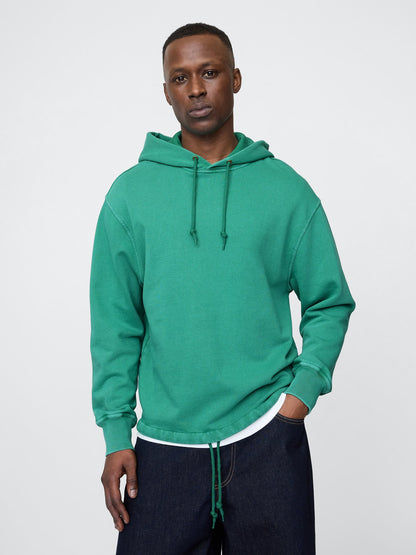 Yeşil Gap Logo Kapüşonlu Sweatshirt