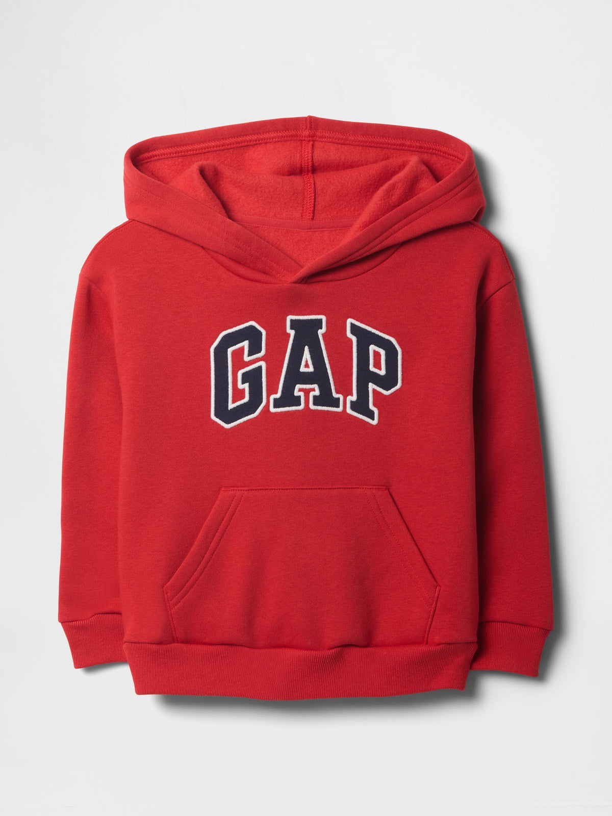 Kırmızı Relaxed Logo Sweatshirt