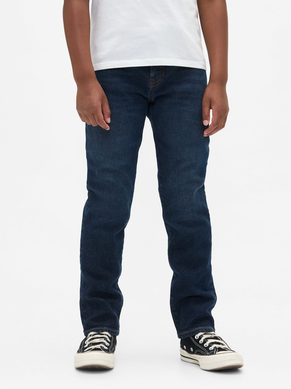 Koyu Mavi Kids Slim Jean Pantolon